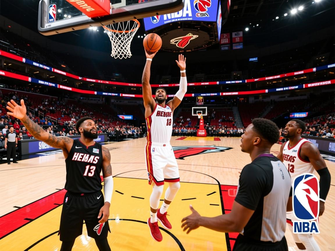 热火队逆转森林狼，取得八连胜  第2张