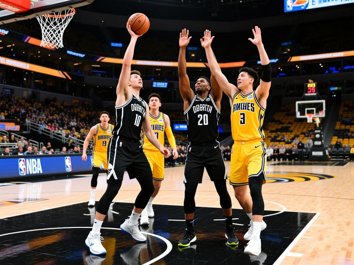 篮网队战胜黄蜂队，继续取得胜利