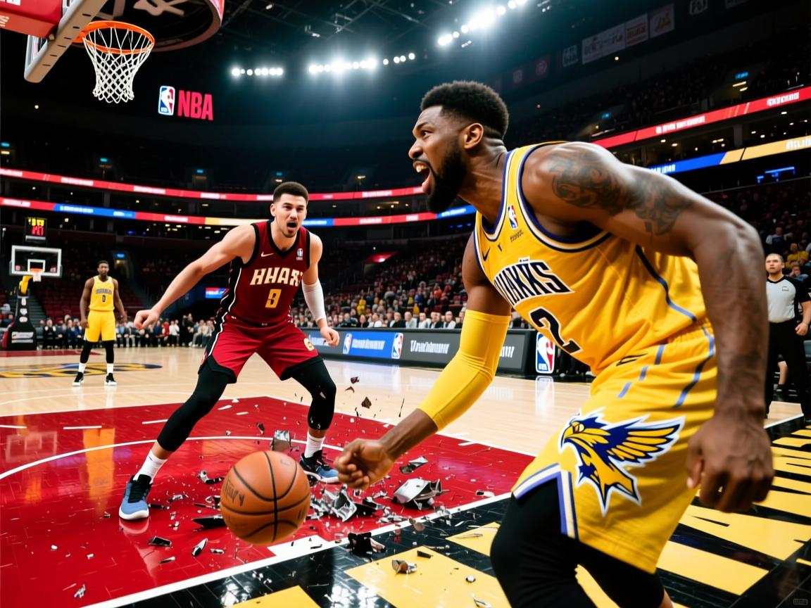 热火惨败黄蜂，遭遇重创