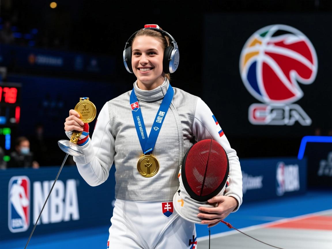 斯洛伐克击剑选手备战充分，豪取个人赛金牌  第2张