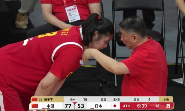 关于亚洲杯-张子宇11分钟13分中国女篮狂胜印尼51分的信息